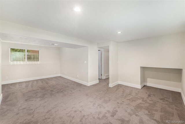 15908 E Flora Pl, Aurora, CO 80013 - unfurnished room featuring carpet floors and recessed lighting