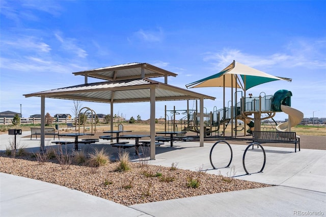 819 Sunflower Dr, Brighton, CO 80601 - view of home's community with a gazebo