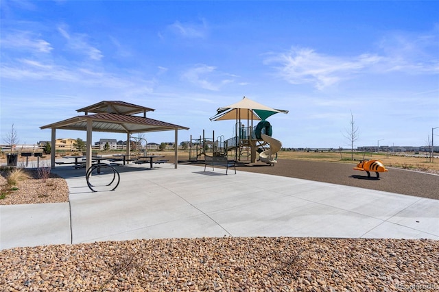 819 Sunflower Dr, Brighton, CO 80601 - community jungle gym with a gazebo