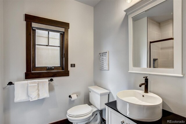 200 Quill, Fraser, CO 80442 - full bath with toilet, vanity, and tiled shower