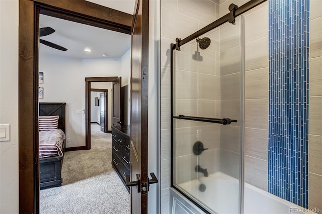 200 Quill, Fraser, CO 80442 - full bath with bath / shower combo with glass door and baseboards