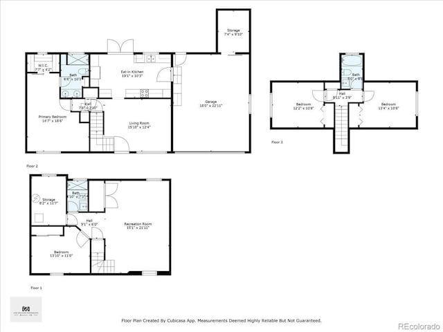 4694 S Ouray Way, Aurora, CO 80015 - floor plan / room layout