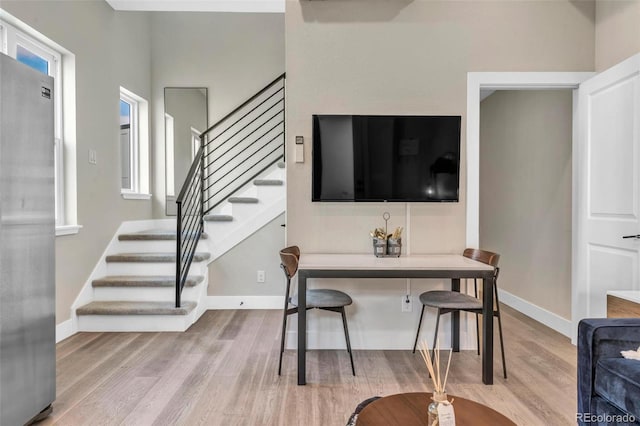 3219 W 19th Ave Unit 4, Denver, CO 80204 - home office with wood finished floors and baseboards