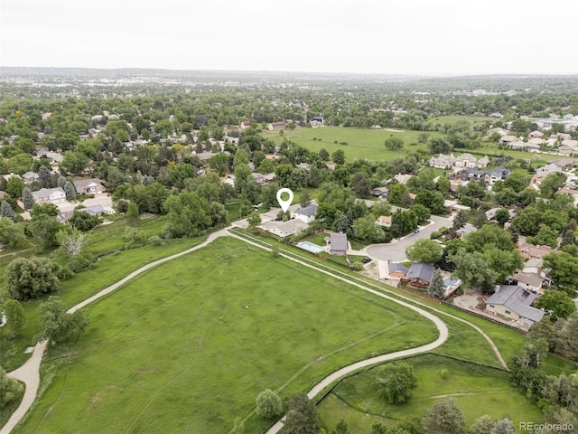 11762 W 34th Ave, Wheat Ridge, CO 80033 - aerial perspective of suburban area