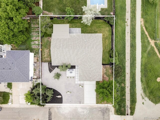 11762 W 34th Ave, Wheat Ridge, CO 80033 - view of property location featuring property parcel outlined