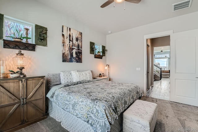 16546 Umatilla Pl, Broomfield, CO 80023 - carpeted bedroom featuring ceiling fan