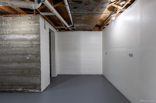 3256 S Ogden St, Englewood, CO 80113 - view of unfinished below grade area