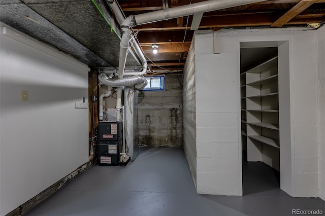 3256 S Ogden St, Englewood, CO 80113 - below grade area with heating unit