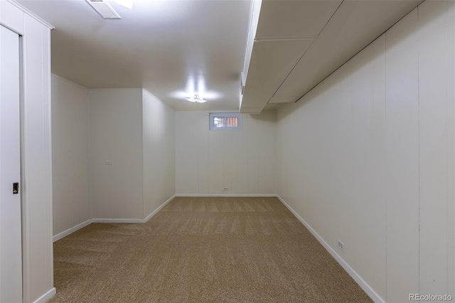 3256 S Ogden St, Englewood, CO 80113 - basement with carpet flooring and baseboards