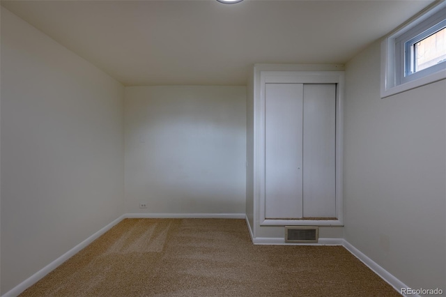 3256 S Ogden St, Englewood, CO 80113 - unfurnished bedroom with carpet floors, baseboards, and a closet