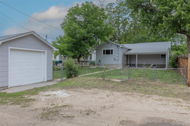 3256 S Ogden St, Englewood, CO 80113 - detached garage featuring driveway