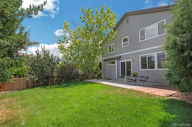4807 Fenwood Dr, Highlands Ranch, CO 80130 - view of yard featuring a patio