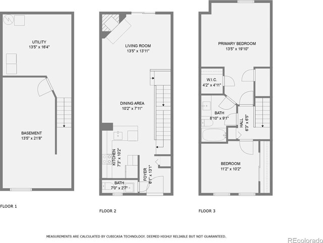 8197 S Fillmore Way, Centennial, CO 80122 - floor plan / room layout