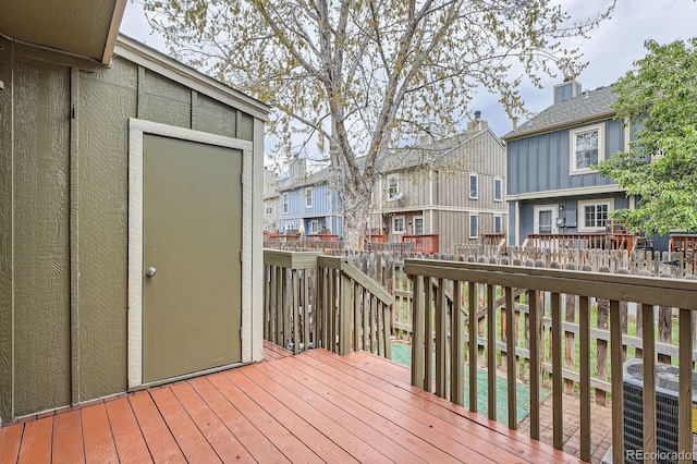 8197 S Fillmore Way, Centennial, CO 80122 - deck featuring a residential view