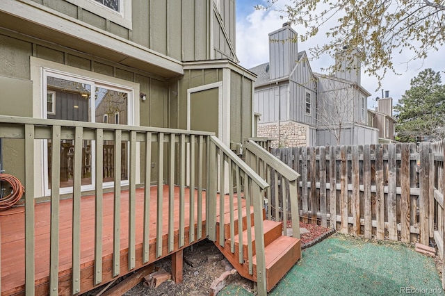 8197 S Fillmore Way, Centennial, CO 80122 - view of wooden deck