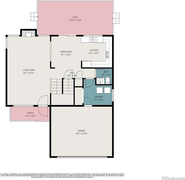 2791 S Bahama Ct, Aurora, CO 80013 - home floor plan