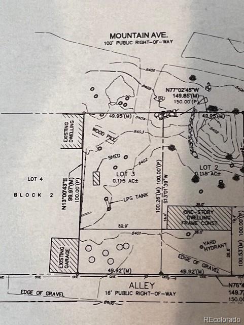 1124 Mountain Ave, Grand Lake CO, 80447 land for sale