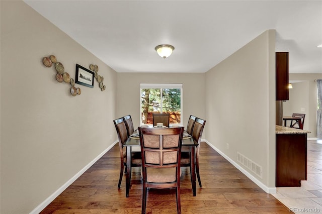 5415 Spruce Ave, Castle Rock, CO 80104 - dining area with wood finished floors