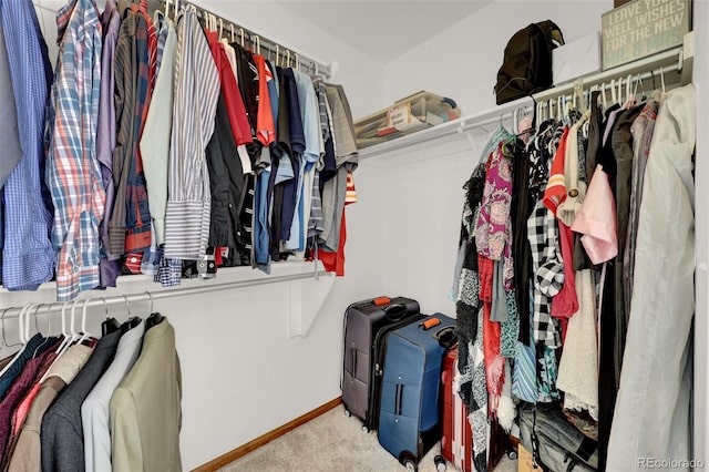 5415 Spruce Ave, Castle Rock, CO 80104 - spacious closet featuring carpet flooring