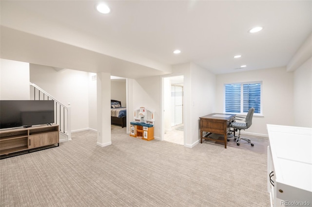 5415 Spruce Ave, Castle Rock, CO 80104 - office space with light carpet and recessed lighting