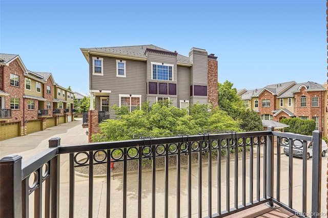 10311 Belvedere Ln, Lone Tree, CO 80124 - balcony featuring a residential view