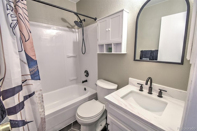 8022 S Columbine Ct, Centennial, CO 80122 - bathroom with shower / tub combo and vanity