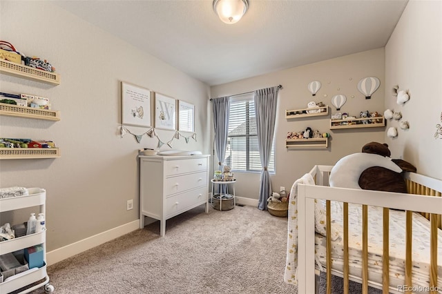 16057 E 47th Pl, Denver, CO 80239 - carpeted bedroom with a nursery area and baseboards