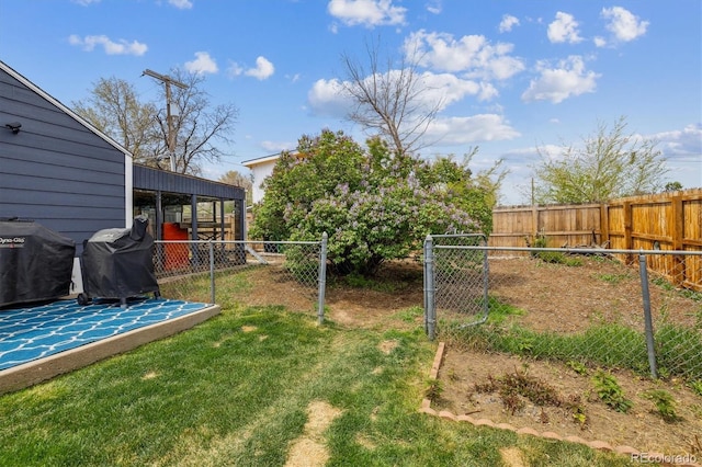 1995 Xenia St, Denver, CO 80220 - view of yard with a fenced backyard