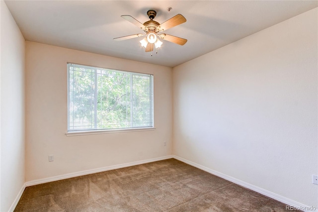 804 Summer Hawk Dr Unit 3202, Longmont, CO 80504 - unfurnished room with carpet floors and a ceiling fan
