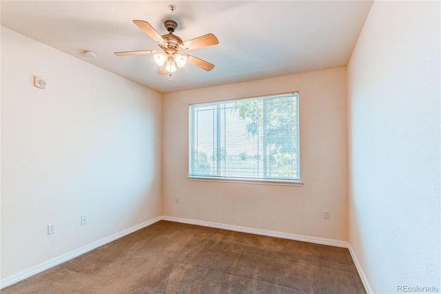 804 Summer Hawk Dr Unit 3202, Longmont, CO 80504 - carpeted spare room with ceiling fan and baseboards