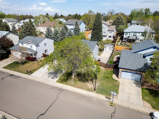 524 Rider Ridge Dr, Longmont, CO 80504 - bird's eye view featuring a residential view