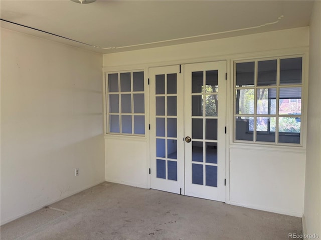 1602 S Lamar St, Lakewood, CO 80232 - unfurnished sunroom with french doors