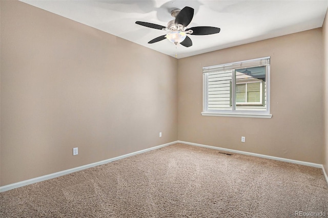 5569 S Helena St, Centennial, CO 80015 - empty room featuring ceiling fan and carpet flooring
