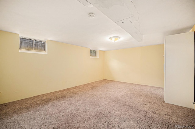 2526 W 39th Ave, Denver, CO 80211 - finished basement featuring carpet