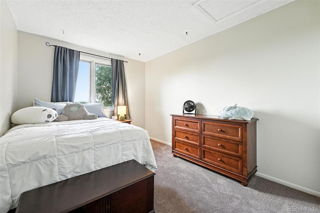 7830 Club Crest Dr, Arvada, CO 80005 - bedroom featuring carpet floors and a textured ceiling