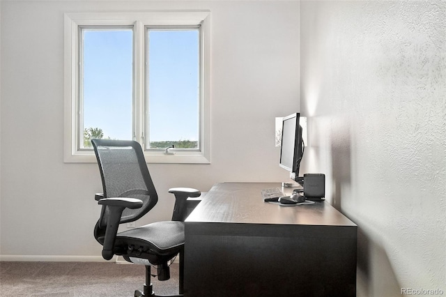 7830 Club Crest Dr, Arvada, CO 80005 - carpeted home office with baseboards