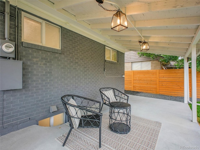7126 Joan St, Denver, CO 80221 - view of patio