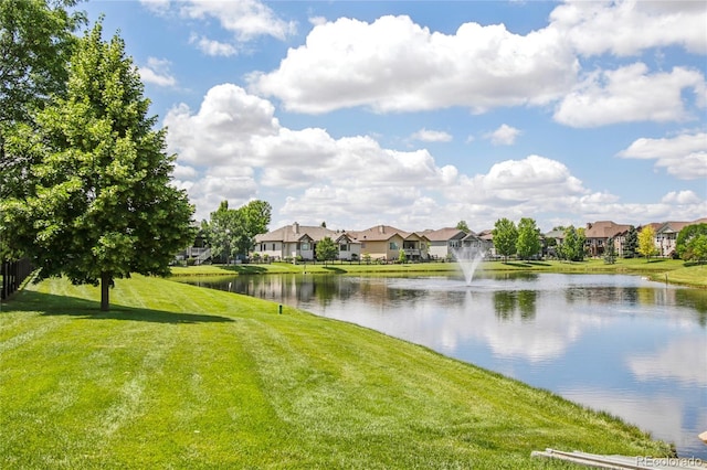 7258 Spanish Bay Dr, Windsor, CO 80550 - water view with nearby suburban area