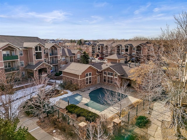 10805 Twenty Mile Rd Unit 307, Parker, CO 80134 - aerial perspective of suburban area