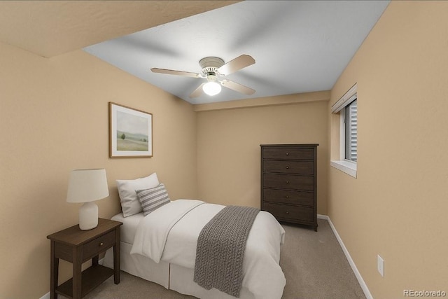 11704 Elk Head Range Rd, Littleton, CO 80127 - bedroom with light colored carpet and ceiling fan