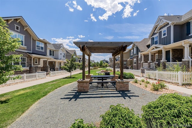 13736 Umatilla Ln, Broomfield, CO 80023 - view of patio featuring a residential view