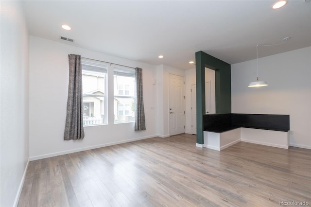15443 W 65th Ave Unit B, Arvada, CO 80007 - spare room featuring light wood-style floors and recessed lighting