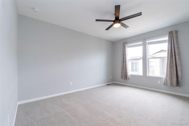 15443 W 65th Ave Unit B, Arvada, CO 80007 - empty room featuring light carpet and a ceiling fan