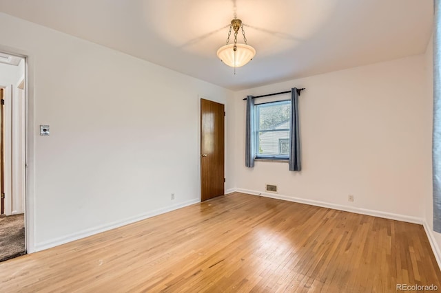 5370 S Sherman St, Littleton, CO 80121 - empty room featuring light wood finished floors and baseboards