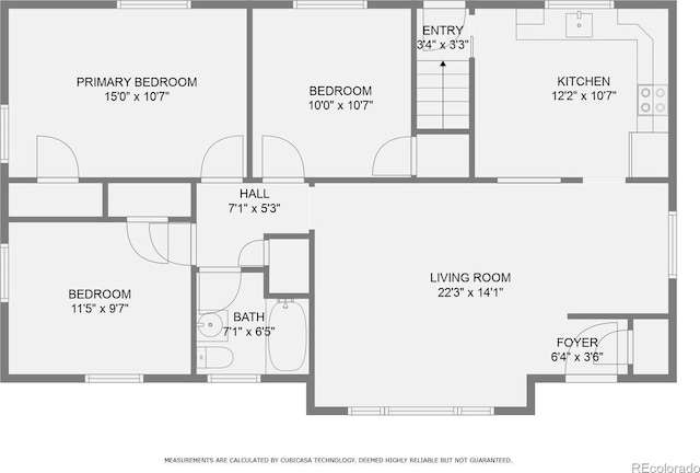 5370 S Sherman St, Littleton, CO 80121 - home floor plan