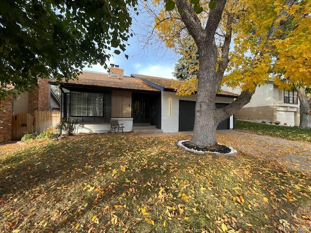 view of ranch-style house