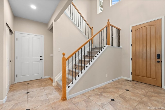 view of entrance foyer