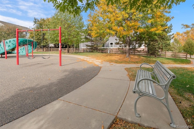 view of playground