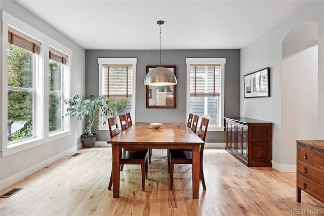 8276 E 28th Dr, Denver, CO 80238 - dining space with healthy amount of natural light and light wood-type flooring