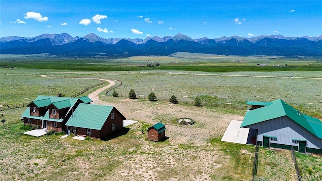 29 Howe Rd, Westcliffe, CO 81252 - view of mountain backdrop with rural landscape